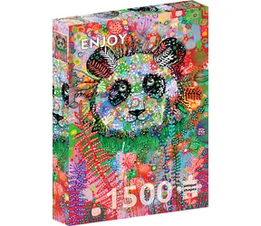 ENJOY Puzzle Mysteriöser Panda / 1500 Teile / ab 14 Jahren