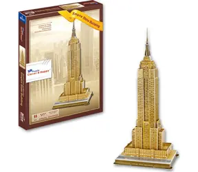 CLEVER&HAPPY 3D-Puzzle Empire State Building / 55 Teile / ab 3 Jahren