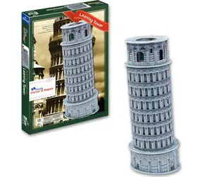 CLEVER&HAPPY 3D-Puzzle Schiefer Turm von Pisa / 13 Teile / ab 3 Jahren