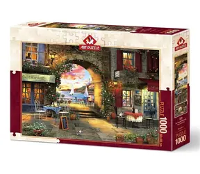 Kunstpuzzle 5220 Puzzle Restaurant an der Küste / 1000 Teile / ab 15 Jahren