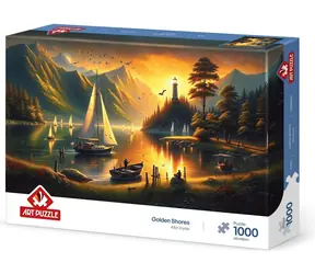 Kunstpuzzle 41015 Puzzle Goldene Ufer / 1000 Teile / ab 15 Jahren