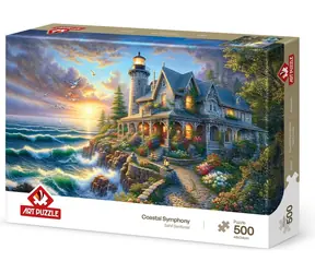 Kunstpuzzle 40507 Puzzle Küstensymphonie / 500 Teile / ab 8 Jahren