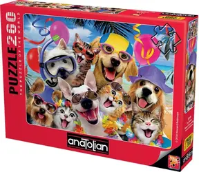 ANATOLISCHES Puzzle-Selfie von einer Strandparty / 260 Teile / ab 8 Jahren