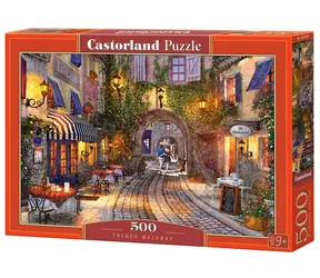 Castorland 53261 Puzzle Französische Gasse / 500 Teile / ab 9 Jahren