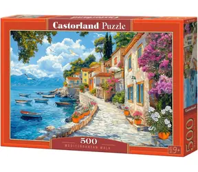 Castorland 54220 Puzzle Mittelmeerspaziergang / 500 Teile / ab 9 Jahren