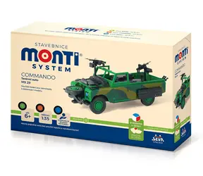 Seva Monti 29 Commando Land Rover Bausatz / 1:35 / ab 6 Jahren