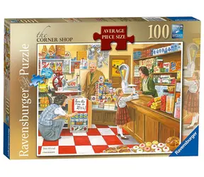 Ravensburger Puzzle Corner Shop / 100 Teile / ab 6 Jahren