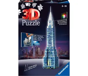 Ravensburger Leuchtendes 3D-Puzzle Nachtedition Chrysler Building / 216 Teile / ab 10 Jahren