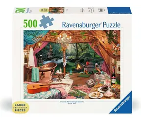 Ravensburger Puzzle Gemütliches Häuschen XXL / 500 Teile / ab 12 Jahren