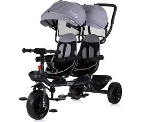 Ausgepackt - CHIPOLINO Hip Hop Platinum Twin Tricycle / ausgepackt