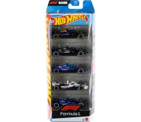 Mattel Hot Wheels Formel 1 JLN11 Autos / 5 Stück / Maßstab 1:64 / ab 3 Jahren