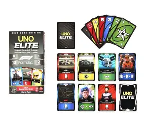 Mattel Kartenspiel UNO Elite Formel 1 Starterset JLV42 / Sammleredition / ab 7 Jahren