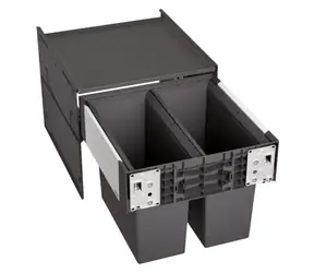 Blanco Select - Eingebauter, unterteilter Abfallbehälter - Volumen 32 l 