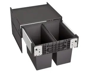 Blanco Select - Eingebauter, unterteilter Abfallbehälter - Volumen 38 l 