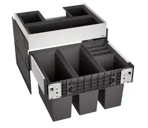 Blanco Select - Eingebauter, unterteilter Abfallbehälter - Volumen 42 l 