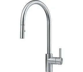 Franke Eos Neo - Spültischarmatur FC 0045.501 mit ausziehbarem Edelstahl-Endstück 