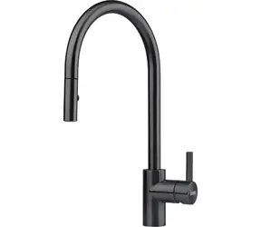 Franke Eos Neo - Spültischarmatur FC 0045.502 mit Ausziehbrause, schwarz 