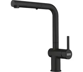 Franke Active New - Spültischarmatur FN 6110.901 mit Ausziehbrause, matt schwarz 