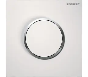 Geberit Spülsysteme - Pneumatische Urinalspülung Typ 10 | Weiß/Chrom
