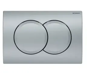 Geberit Delta01 - Unterputz-Bedienteil, mattchrom