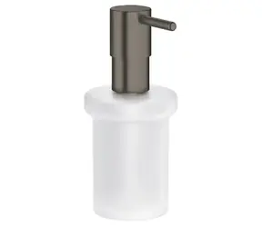 Grohe Essentials - Flüssigseifenspender, gebürstetes Dunkelgraphit 