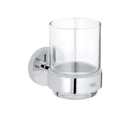 Grohe Essentials - Glas mit Halter, verchromt 