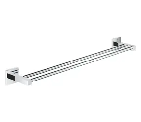 Grohe QuickFix Start Cube - Doppelhandtuchhalter, verchromt 