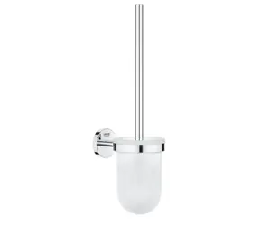 Grohe QuickFix Start Cosmopolitan - Wand-WC-Bürste mit Halterung Glas/Chrom 