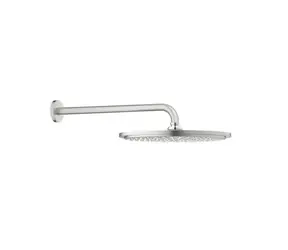 Grohe Rainshower - Kopfbrause Cosmopolitan 310 mit Arm 38 cm | 1 Strahlart | Superstahl 