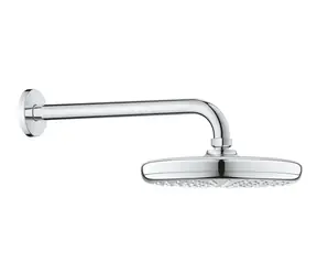 Grohe Tempesta - Kopfbrause 210 | 1 Strahlart | Brausearm 29 cm, Chrom 