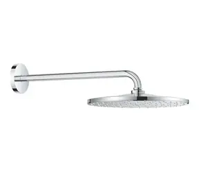 Grohe Rainshower - Kopfbrause 310 Mono 95 l/min | 1 Strahlart | Brausearm 42 cm Chrom 