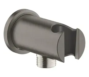 Grohe Rainshower - Wandwinkel mit Halterung, gebürstetes Graphite 