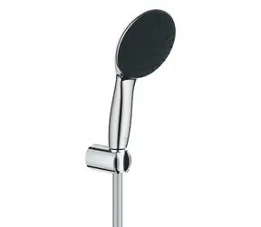 Grohe Vitalio Start - Duschkopfhalterung und Schlauchset | 3 Strahlarten | Chrom 