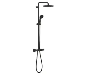 Grohe Vitalio Start - Duschset 250 mit Thermostat | 1 Strahlart | Mattschwarz 