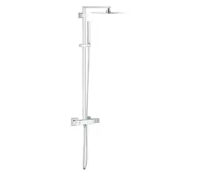 Grohe Euphoria Cube - Duschset 230 mit Thermostat | 1 Strahlart | Chrom 