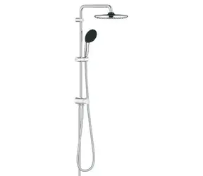 Grohe Vitalio Start - Duschset ohne Armatur, Durchmesser 25 cm | 2 Strahlarten | Chrom 