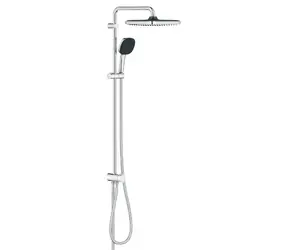 Grohe Vitalio Comfort - Duschset ohne Armatur 25 x 25 cm | 2 Strahlarten | Chrom 