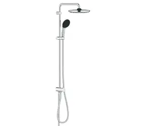 Grohe Vitalio Start - Duschset ohne Armatur, Durchmesser 25 cm | 2 Strahlarten | Chrom 