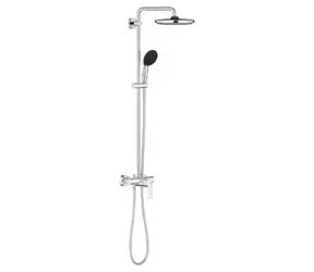 Grohe Vitalio Start - Duschset mit Mischbatterie, Durchmesser 25 cm | 2 Düsen | Chrom 