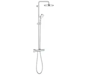 Grohe Tempesta Cosmopolitan - Duschset 210 mit Thermostat | 2 Strahlarten | Chrom 
