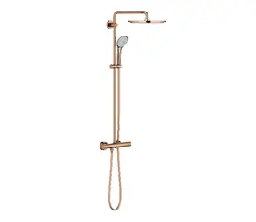 Grohe Euphoria - Duschset 310 mit Thermostat | 3 Strahlarten | Warm Sunset 