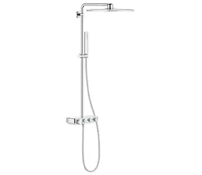 Grohe Euphoria SmartControl - Duschset Cube 310 Duo mit Thermostat | 2 Strahlarten | Chrom 