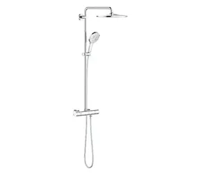 Grohe Rainshower SmartActive - Duschset 310 mit Thermostat | 3 Strahlarten | Chrom 