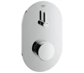 Grohe Eurosmart Cosmopolitan T - Selbstschließende Duscharmatur für Unterputzmontage, Chrom 