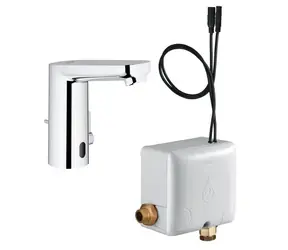 Grohe Eurosmart Cosmopolitan E - Elektronische Waschtischarmatur Powerbox Chrom 