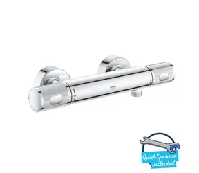 Grohe Precision Feel - Thermostat-Brausearmatur, verchromt 