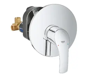 Grohe Eurosmart - Unterputz-Brausearmatur mit verchromtem Korpus 