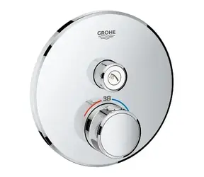Grohe Grohtherm SmartControl - Thermostat-Brausearmatur für Unterputzmontage mit Einventil, verchromt 