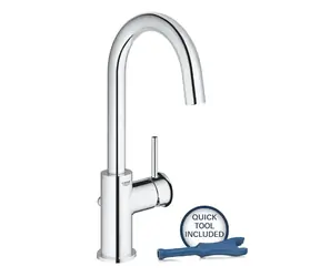 Grohe Start Classic - Waschtischarmatur mit Ablaufgarnitur, verchromt 