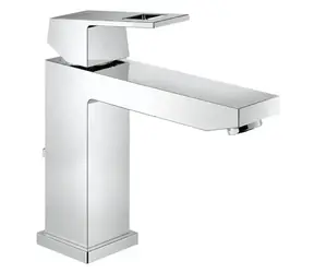 Grohe Eurocube - Waschtischarmatur mit Ablaufgarnitur, verchromt 